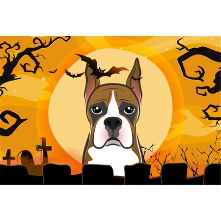 Carolines Treasures Halloween Boxer Fabric Placemat BB1781PLMT